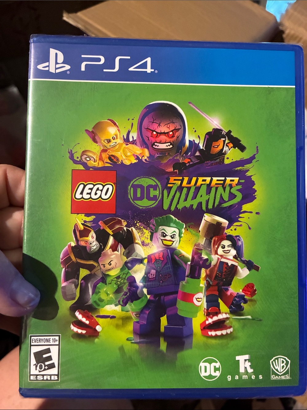 Sony PS4 LEGO DC Super-Villains - Green Cover